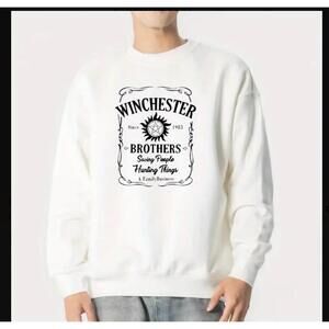 Supernatural Winchester Brothers T-Shirt Unisex Any Size Graphic handmade custom